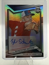 2022 Elite Extra Edition Tyler Schweitzer Auto White Sox Prospect Autograph 