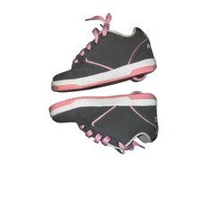 Heelys Propel 2.0 Youth Size 2 Gray Pink Skate Roller Sneakers GUC