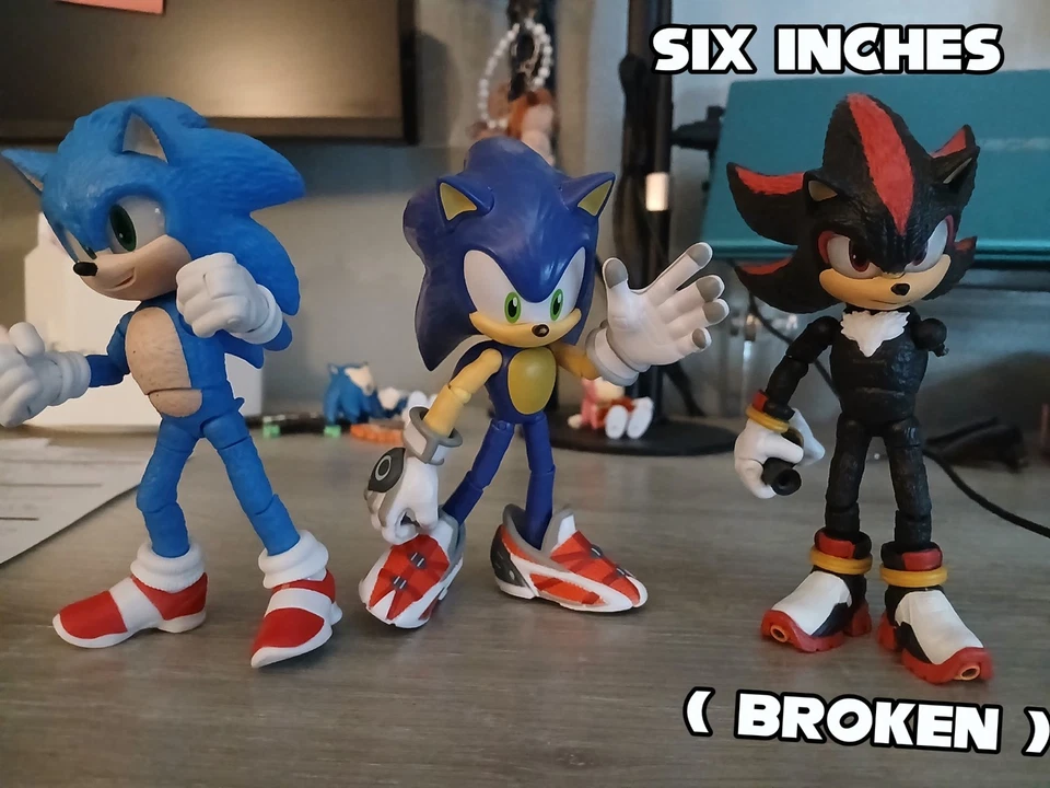 Lote de figuras de acción Sonic Foto 2 de 4