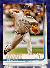 2019 Topps #98 - Chance Adams RC - New York Yankees - Near Mint