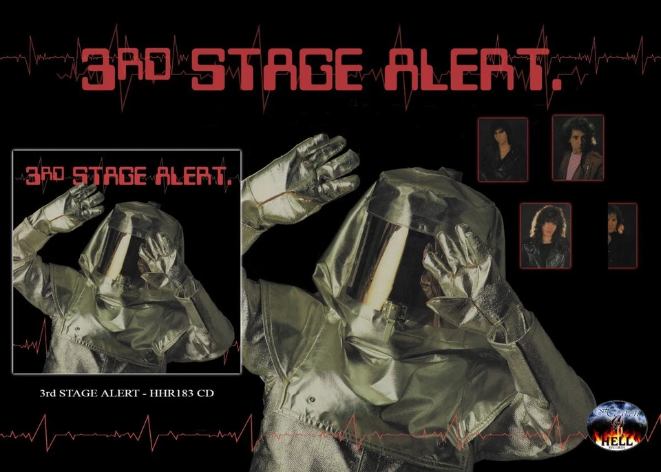 3RD STAGE ALERT – Same (LIM. 500 CD*METAL MASSACRE Vol. 2 BAND*US METAL 1984) - Image 2 of 2