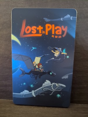 Super Rare Games - LOST IN PLAY SRG #88   Steel Book Case ONLY - Point and Click