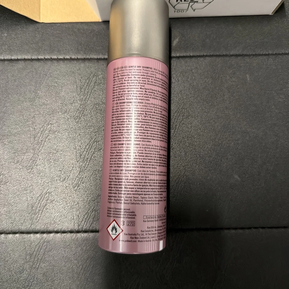 Champú seco suave Goldwell Kerasilk Color 4,2 oz Foto 2 de 2