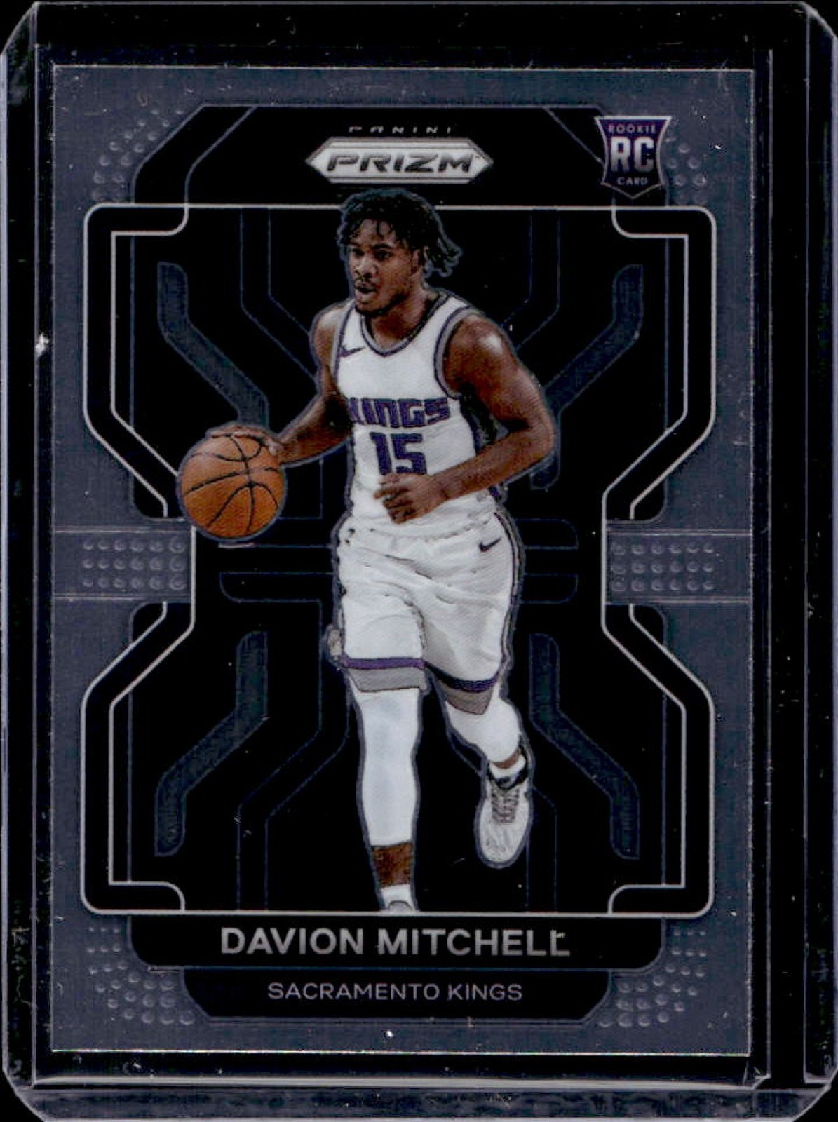 2021-22 Panini Prizm Davion Mitchell RC Rookie #312 Kings