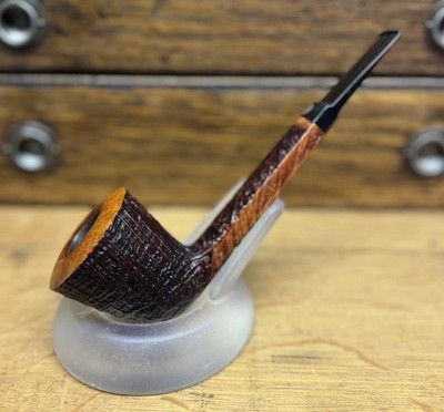Mastro De Paja Two Sun 1C Media Oval Shank Dublin Superb Italian Estate Pipe