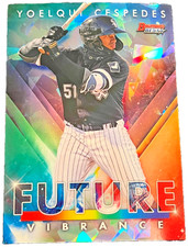 🔥2021 Bowman's Best Future Vibrance Atomic Refractor #BFV-14 Yoelqui Cespedes🔥