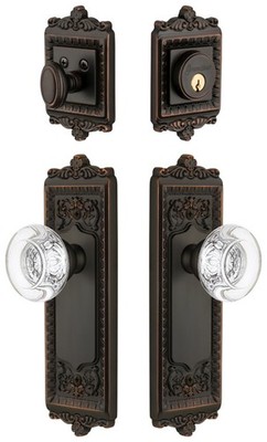 Grandeur WINBOR_SP_ESET_238 Windsor Solid Brass Single Cylinder - Bronze