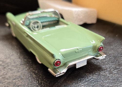 BROOKLIN MODELS BRK 13A 1957 FORD THUNDERBIRD CONVERTIBLE IN BOX BEAUTIFUL 1:43 - Picture 5 of 8