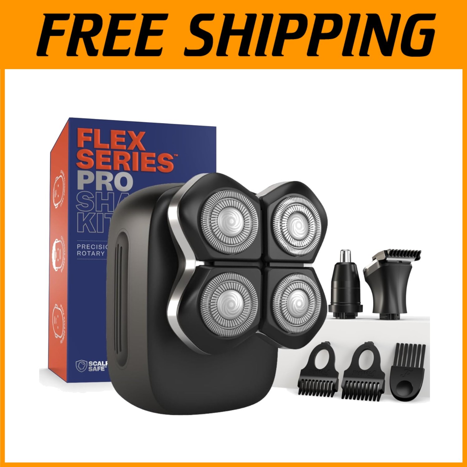 Men's Body Hair Trimmer Kit - FlexSeries Pro