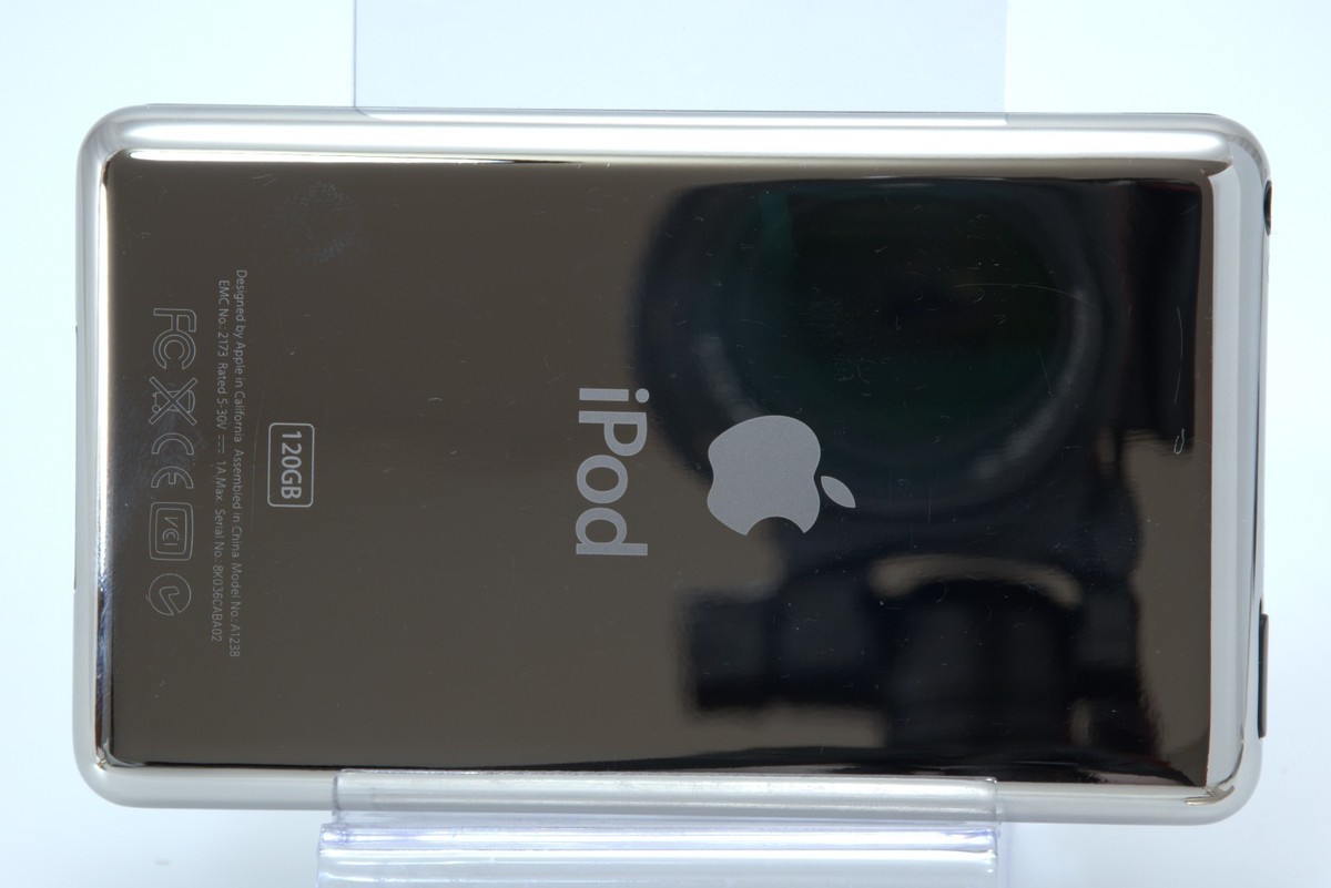 Apple iPod Classic 120GB Black MB565J/A A1238 6.5th Gen Japan Used