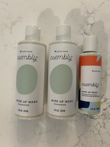Esembly Wipe Up Wash Concentrate (3 bottles) - NEW unopened