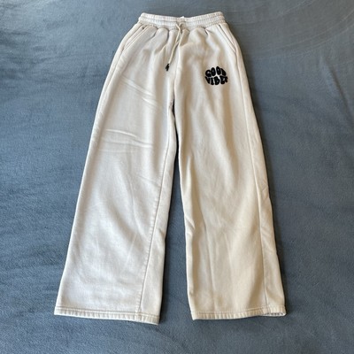 Free Haven Good Vibes Women s Off White Sweatpants Medium