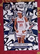 Brittney Sykes 2025 Donruss WNBA basketball MY house Washington Mystics #18