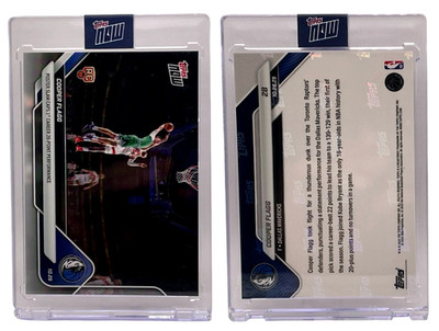 2025-26 Topps Now First 20 Point Performance #28 Cooper Flagg Rookie Card (RC)
