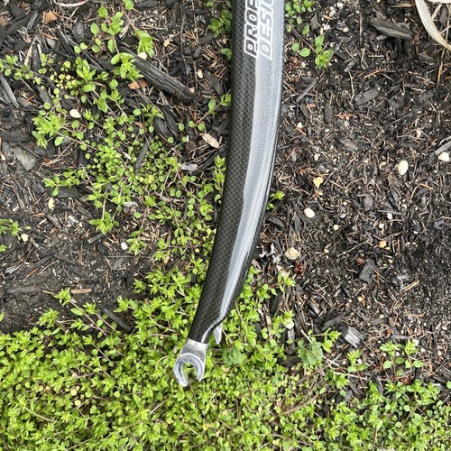Profile Design BRC Carbon 700C Road Fork 230mm 1" Threadless Steerer GREAT - Picture 8 of 9
