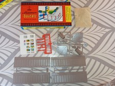 Vero Modell -  Bausatz Fußsteig und Zubehör Spur TT/H0 DDR-Produktion Unbenutzt 