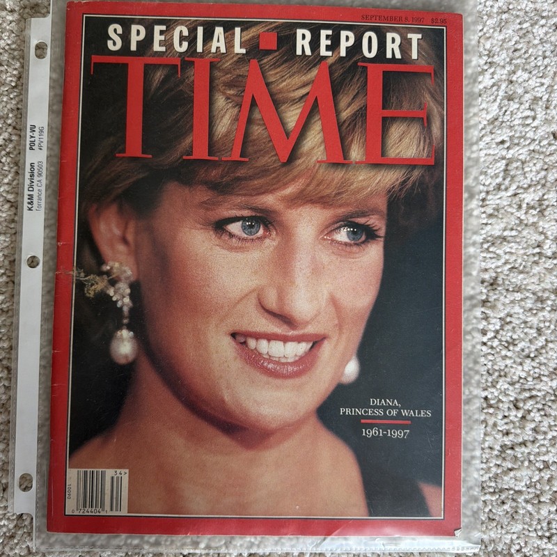 Time Magazine Special Report September 8, 1997 Diana Princess of Wales 1961-1997
