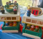 Vintage Fisher Price Play Family Camper Lot – 1970s 1980s Accessories