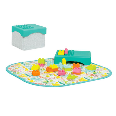 Super Soft 1St Building Blocks Activity Station, Easy-To-Hold for Babies & Toddl