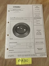 Disque de frein Citroen C35