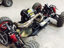 For 1:5 RC Losi Desert Buggy XL DBXL RCMK XCR Model Car Steel Exhaust Pipe Tube