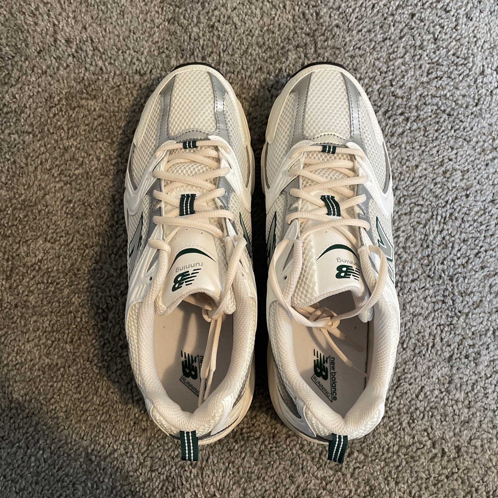 New Balance 530 Sea Salt Marsh Green Men's  Sneakers MR530SX size 11 and 9 thumbnail 3