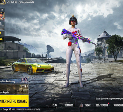 PUBG MOBILE - 2 Super Cars 1x drob Car -
