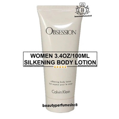 OBSESSION by CK - CALVIN KLEIN WOMEN 3.4OZ/100ML  SILKENING BODY LOTION