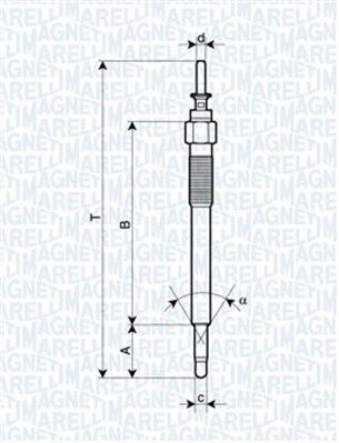 Magneti Marelli Candeletta 062900076304 - Immagine 2