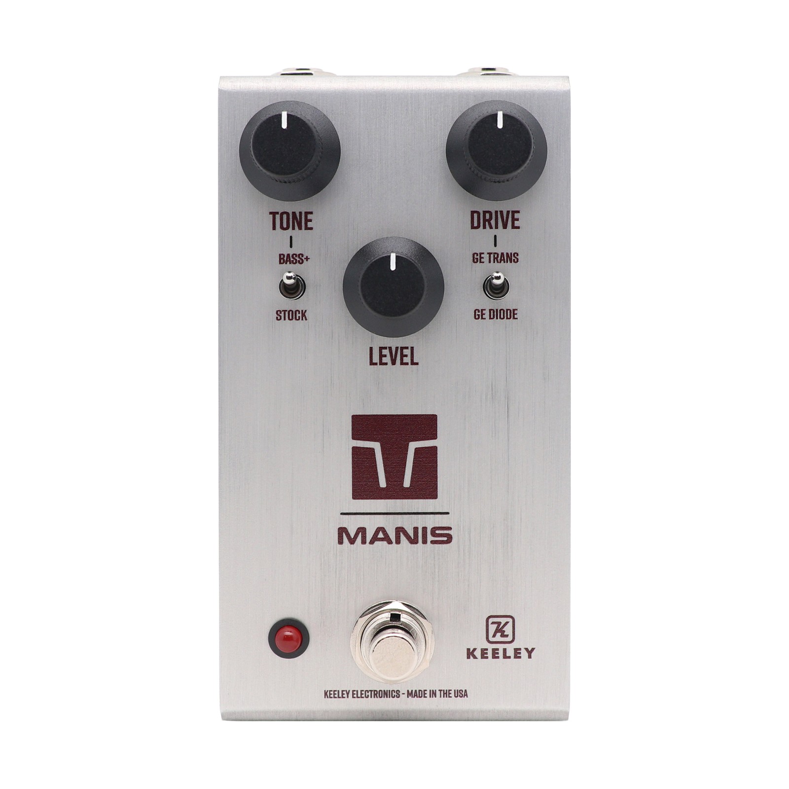 Keeley Manis Iconic Overdrive Pedal (NEW)