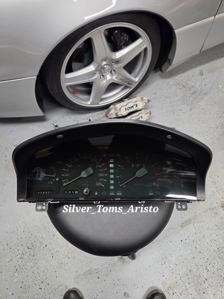 今度こそ Toyota Aristo 3.0V 320KM/H Speedometer Cluster K's JZS147 Lexus