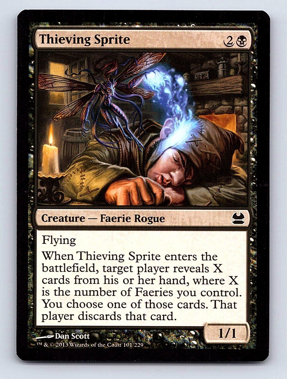 Thieving Sprite 101 Common Modern Masters Magic: The Gathering Near Mint