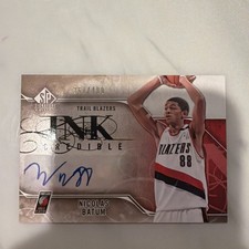 2009-10 Upper Deck NBA SP Signature Edition Nicolas Batum Autograph Card /499