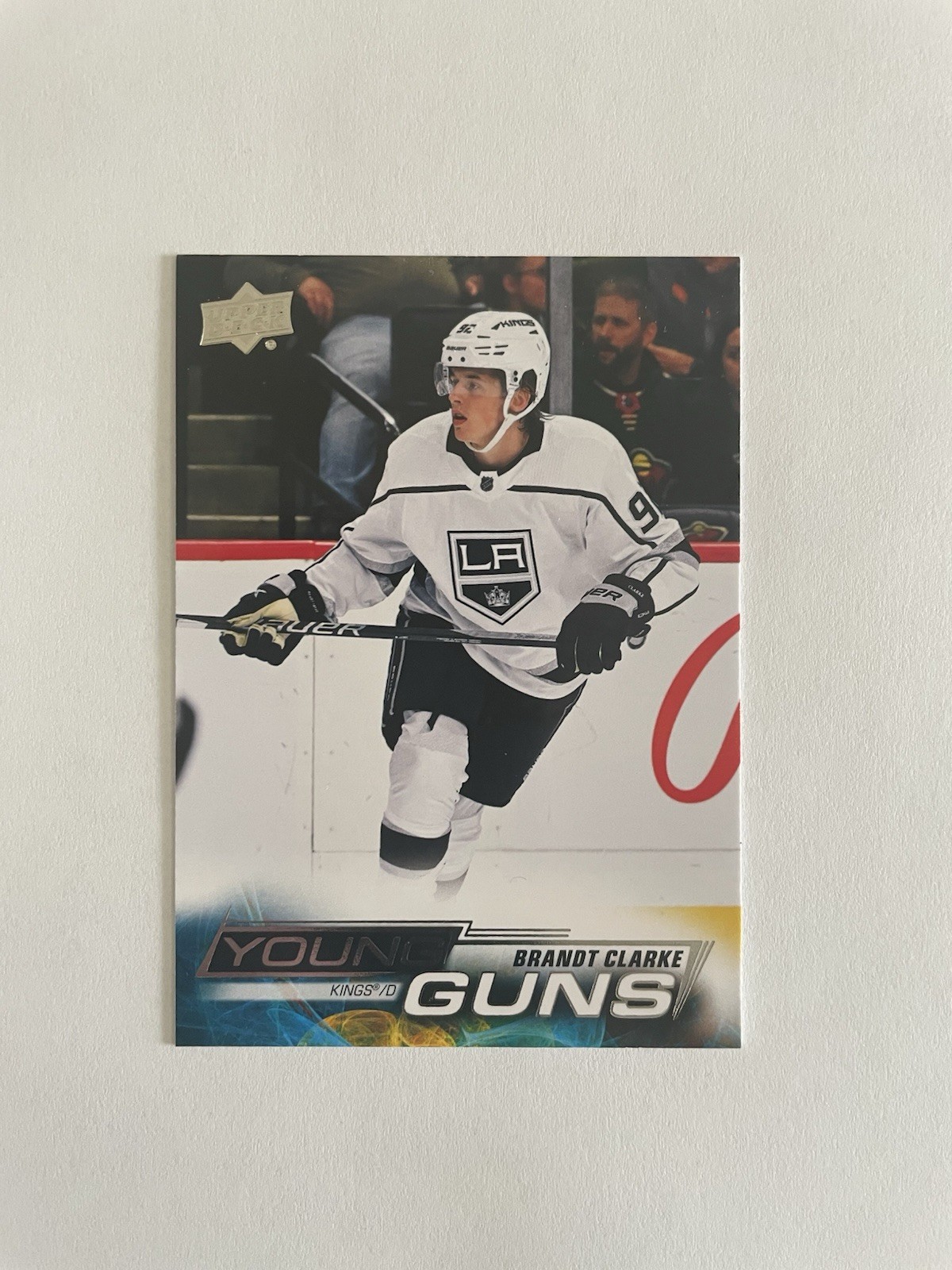 2022-23 Upper Deck Young Guns Brandt Clarke #470 Los Angeles Kings