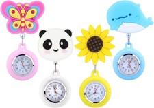 Krankenschwester Uhr Schwesternuhr Taschenuhr - 4 Stück Krankenschwester Uhren 