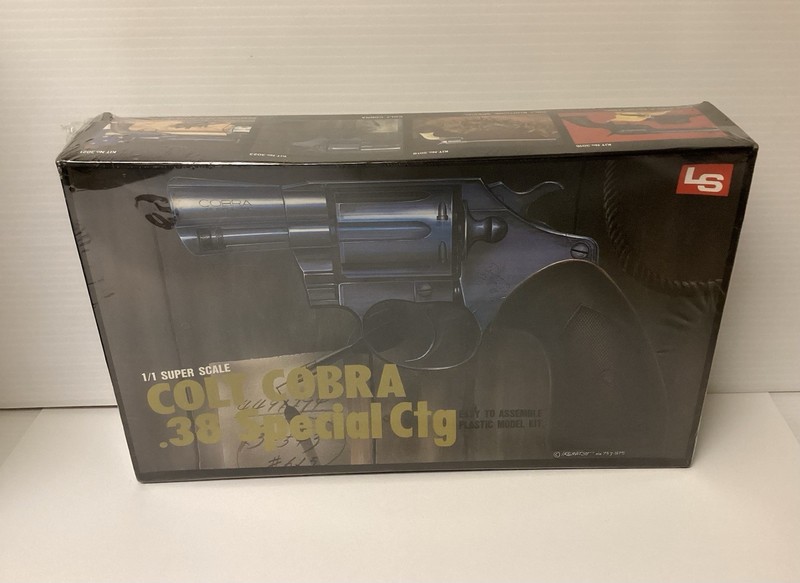 Vintage LS 1:1 Colt Cobra .38 Special Cig. Model Kit #A15 -Mint In Box