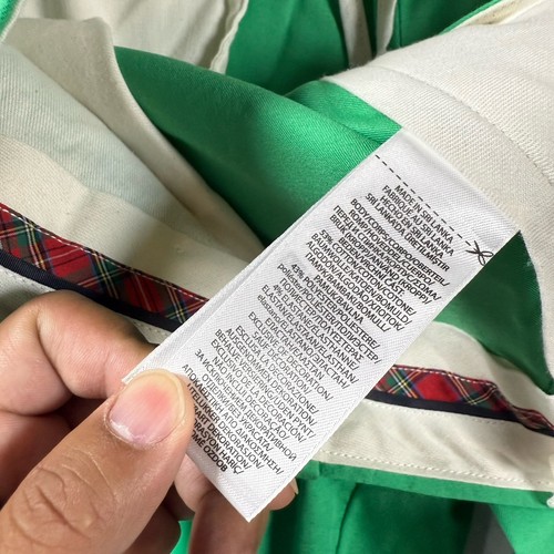Polo Ralph Lauren uomo taglia 32 golf crest logo 9" pantaloncino verde 781752405031 - Foto 13 di 19