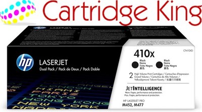 HP 410X 2er-Pack schwarze Laserjet-Tonerkassette mit hoher Kapazität