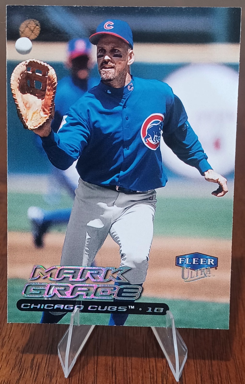 2000 Fleer Ultra - #91 Mark Grace - 1B Chicago Cubs 