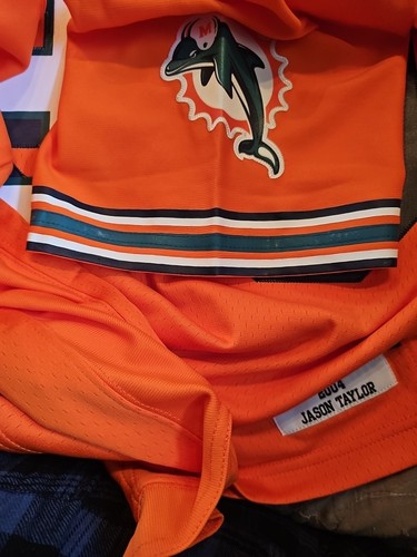 jason taylor signed Mitchell and ness authentic jersey - Picture 9 of 11