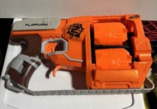 NERF Zombie Strike FlipFury Flip Fury Blaster Dart Gun Nerf ELITE