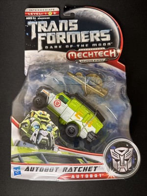 Transformers Dark of the Moon Mechtech Deluxe Autobot Ratchet Action Figure NEW