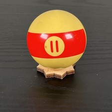 Aramith Billiard Pool Ball 2.25" Replacement Collectible Red Stripe 11