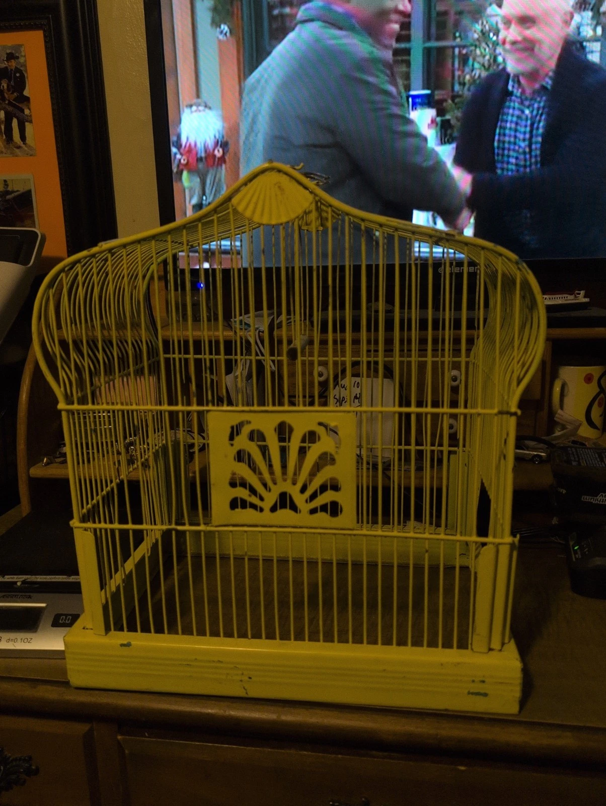 Vintage Metal Bird Cage
Opens in a new window or tab