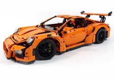 42056 Porsche 911 GT3 RS Arancione - Replica No Lego  2704 pz - Scala 1:8 Nuova