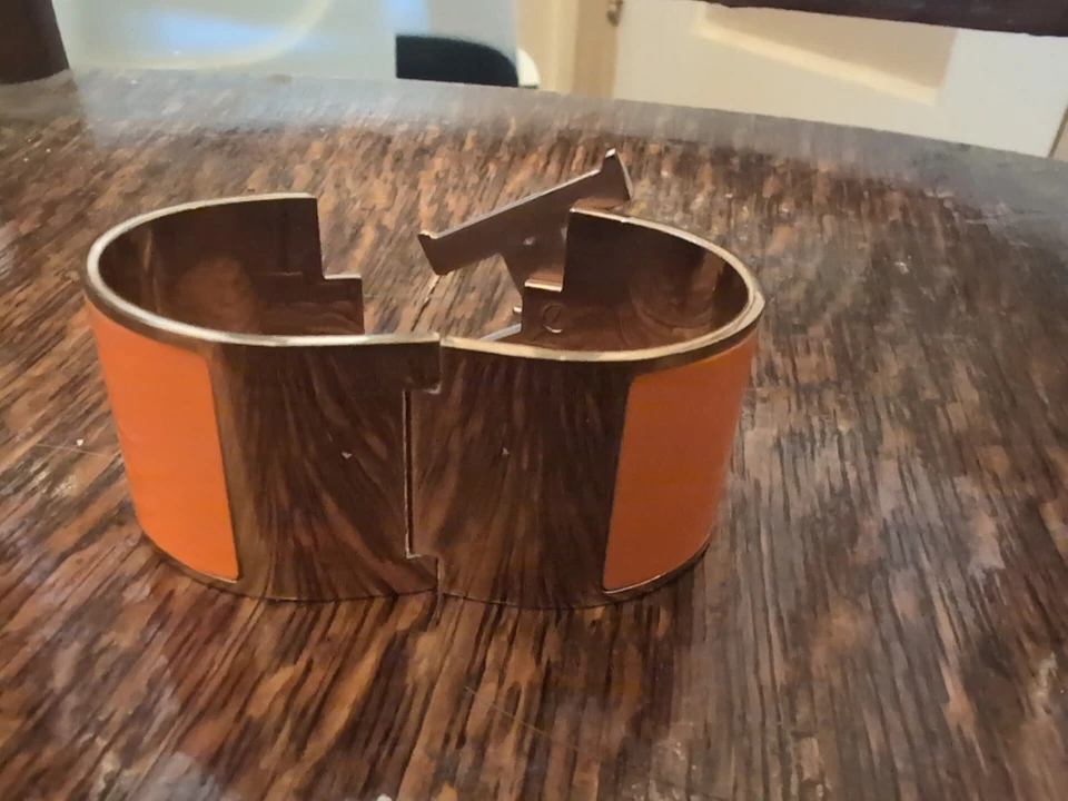 Pulsera Hermes Naranja Clic H Foto 4 de 4