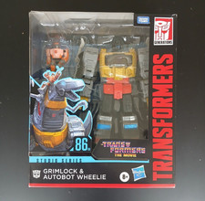 Transformers The Movie Studio Series 86 06 GRIMLOCK & AUTOBOT WHEELIE