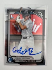 2024 Bowman Draft - Chrome Prospect Autographs Caleb Bonemer #CPA-CBO (AU, RC)