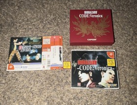 Biohazard Code Veronica Limited Edition with All Inserts! Sega Dreamcast