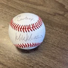 MIKE MUSSINA AUTOGRAPHED LITTLE LEAGUE BASEBALL